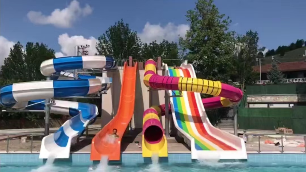 Free Fall Water Slide